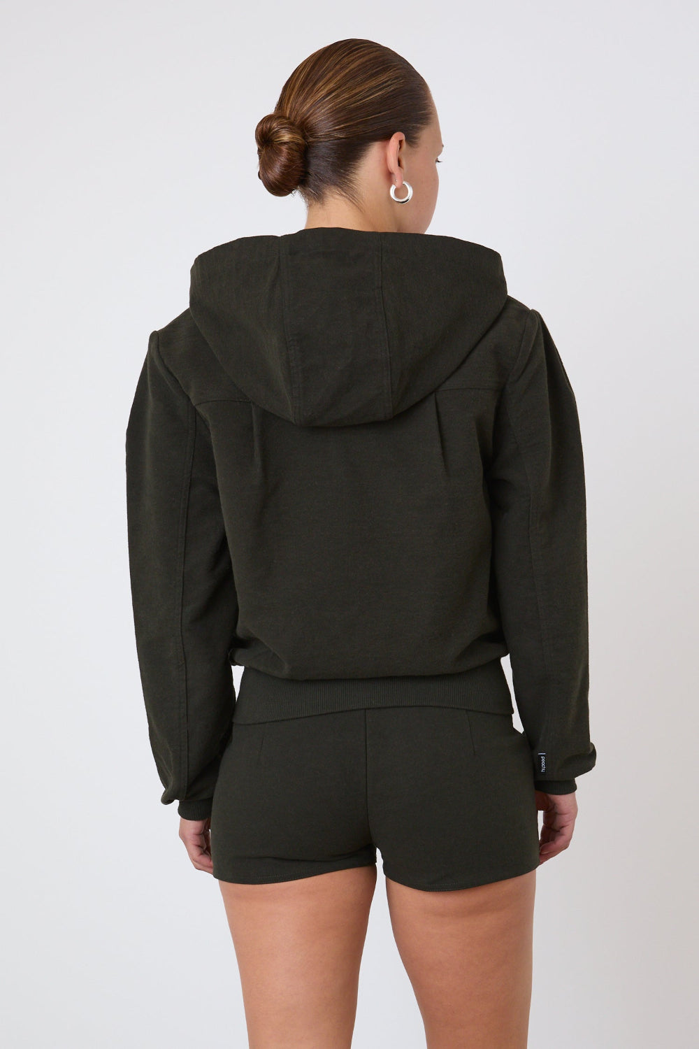 The Edie Bomber Jacket, Olive
