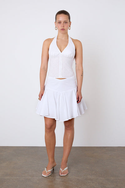 ミニスカート Peachy Den Dylan Mini Skirt The Dylan Mini Skirt, Leaf – Peachy Den