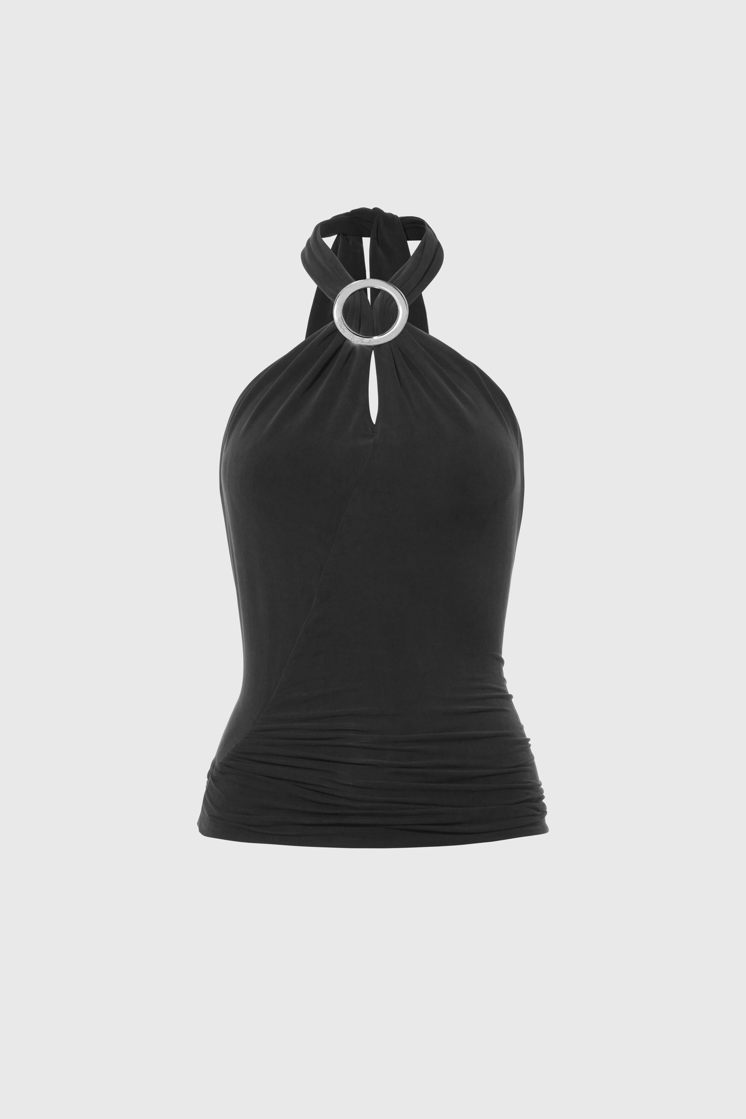 Amelia Halter Top, Graphite