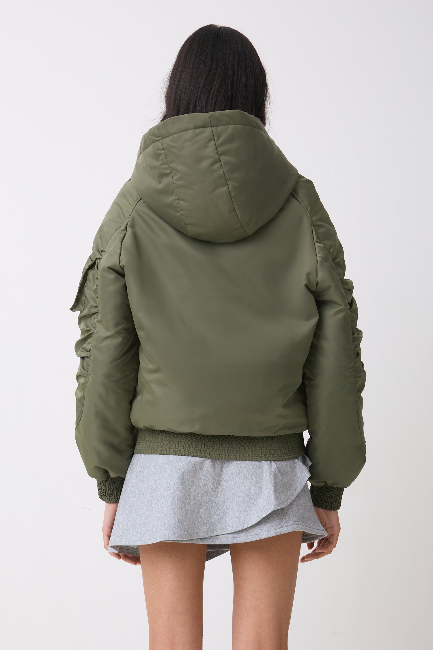 The Penny Flight Jacket, Moss
