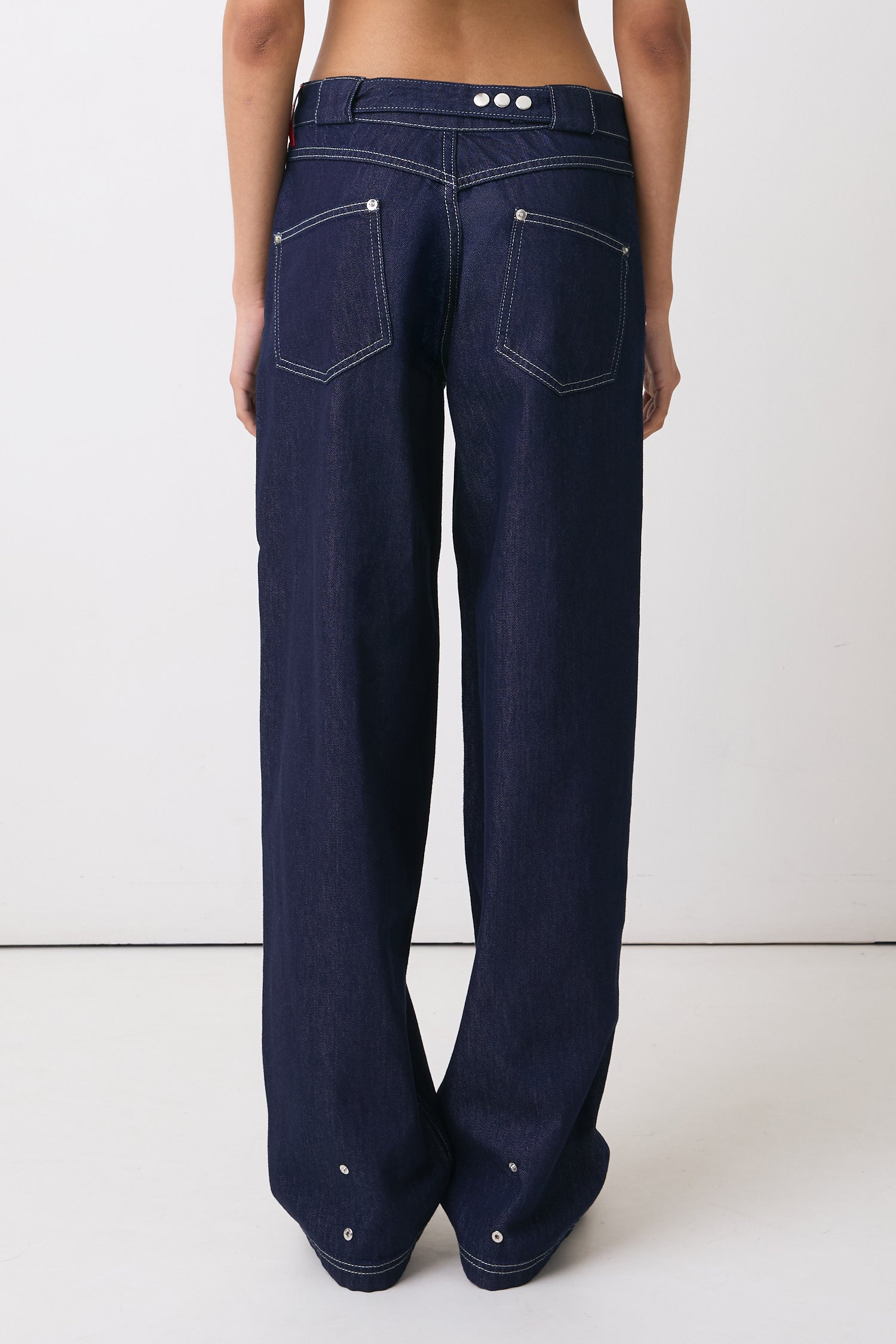 The Pamela Tuck Jeans, Raw Indigo