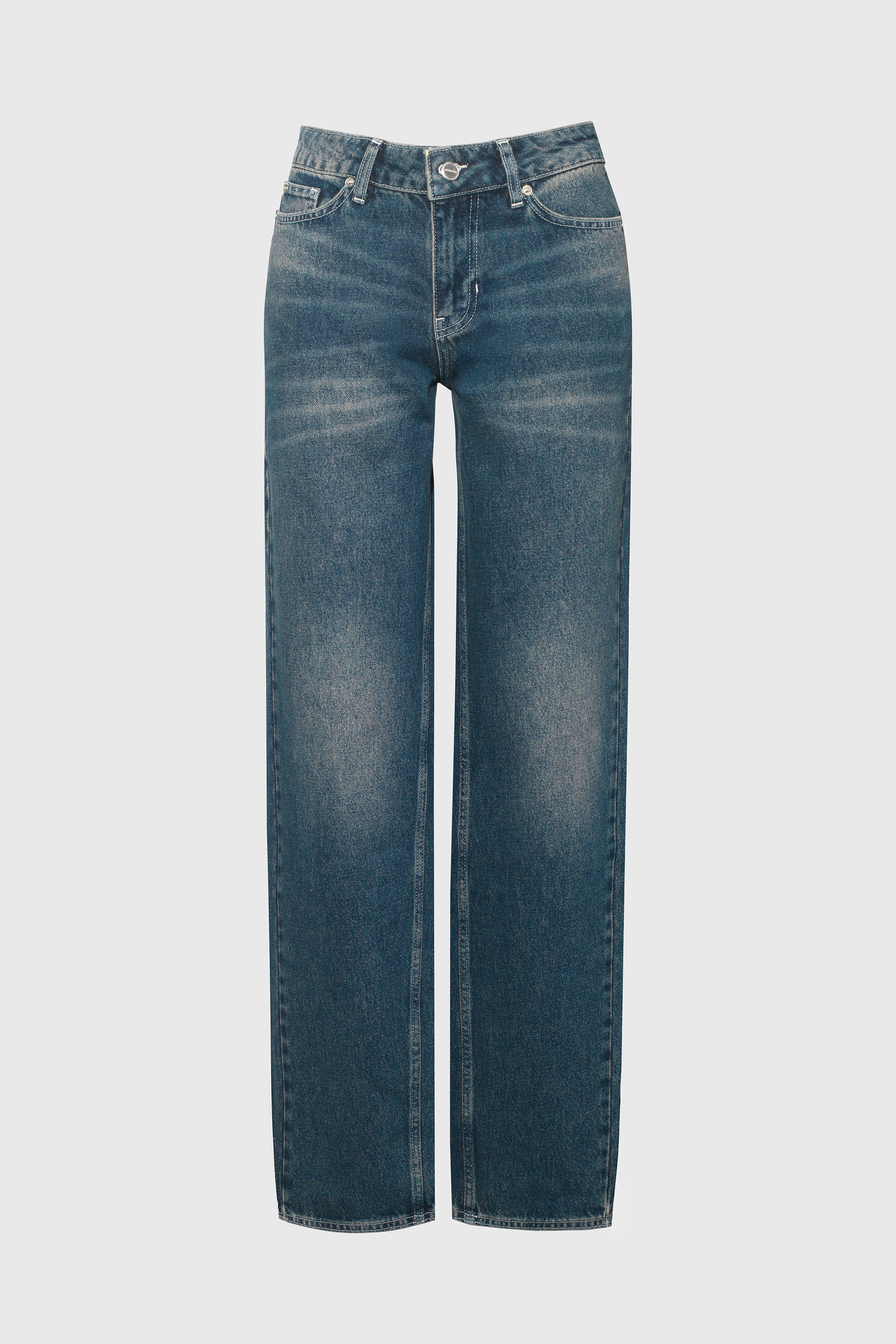 Joan Soft Barrel Jeans, Dark Fade