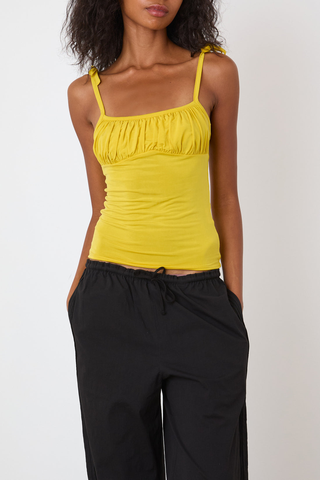 The Kylie Cami Top, Dijon