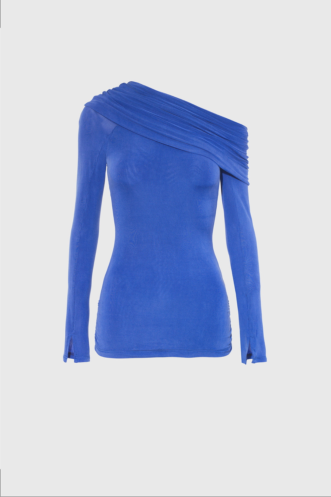Kylie Cold Shoulder Top, Lapis