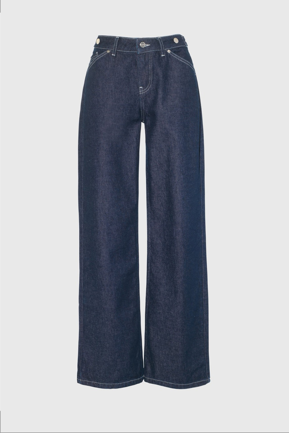 Goldie Relaxed Leg Jeans, Indigo Rinse