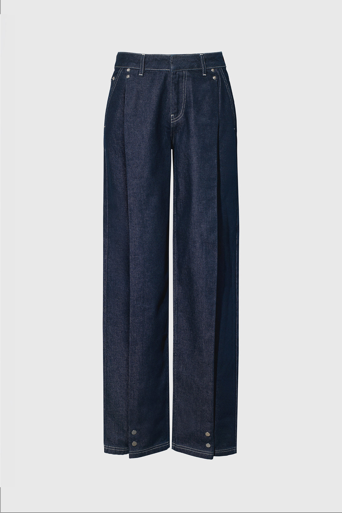 Lita Tailored Jeans, Indigo Rinse
