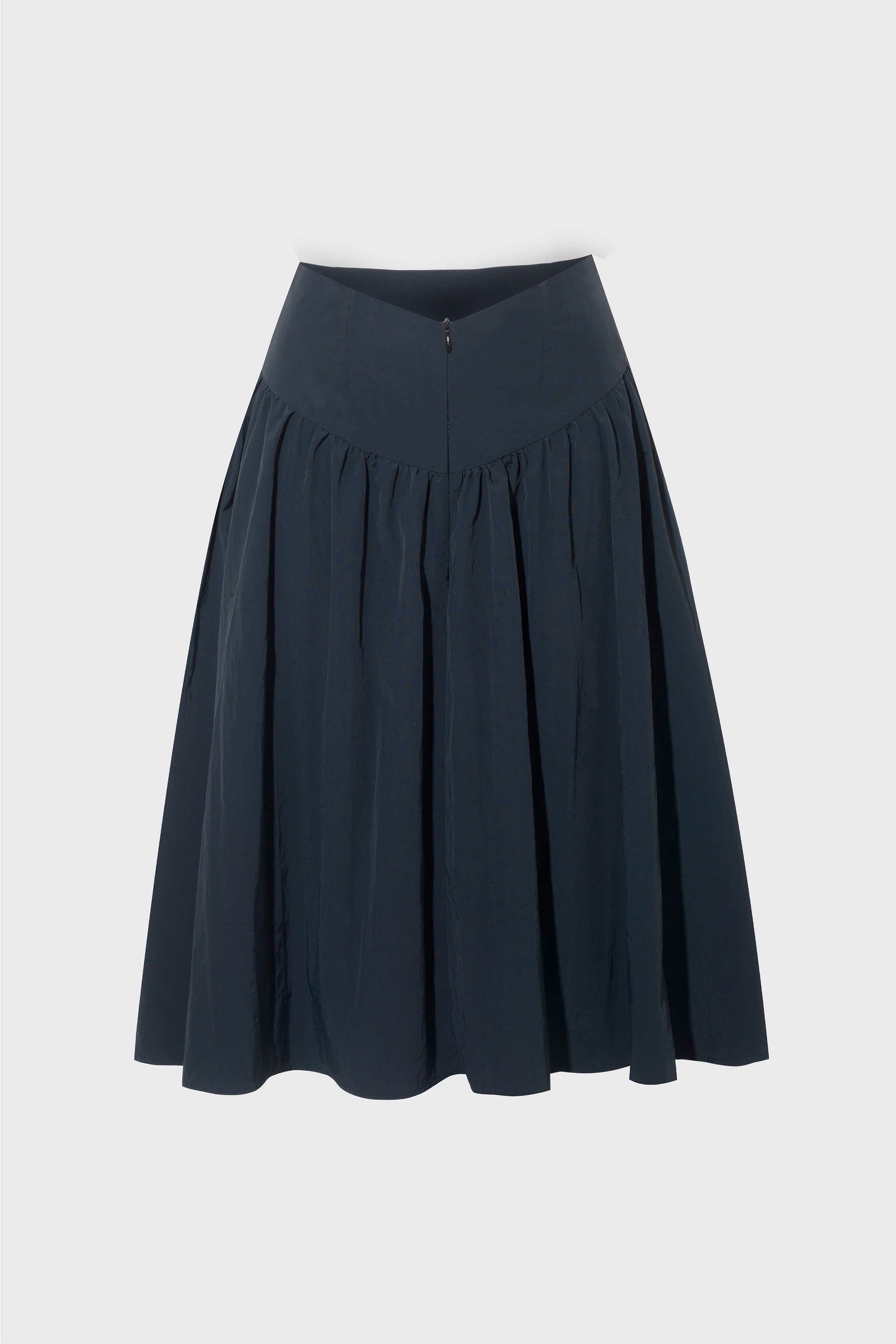 Deba Midi Skirt, Midnight – Peachy Den