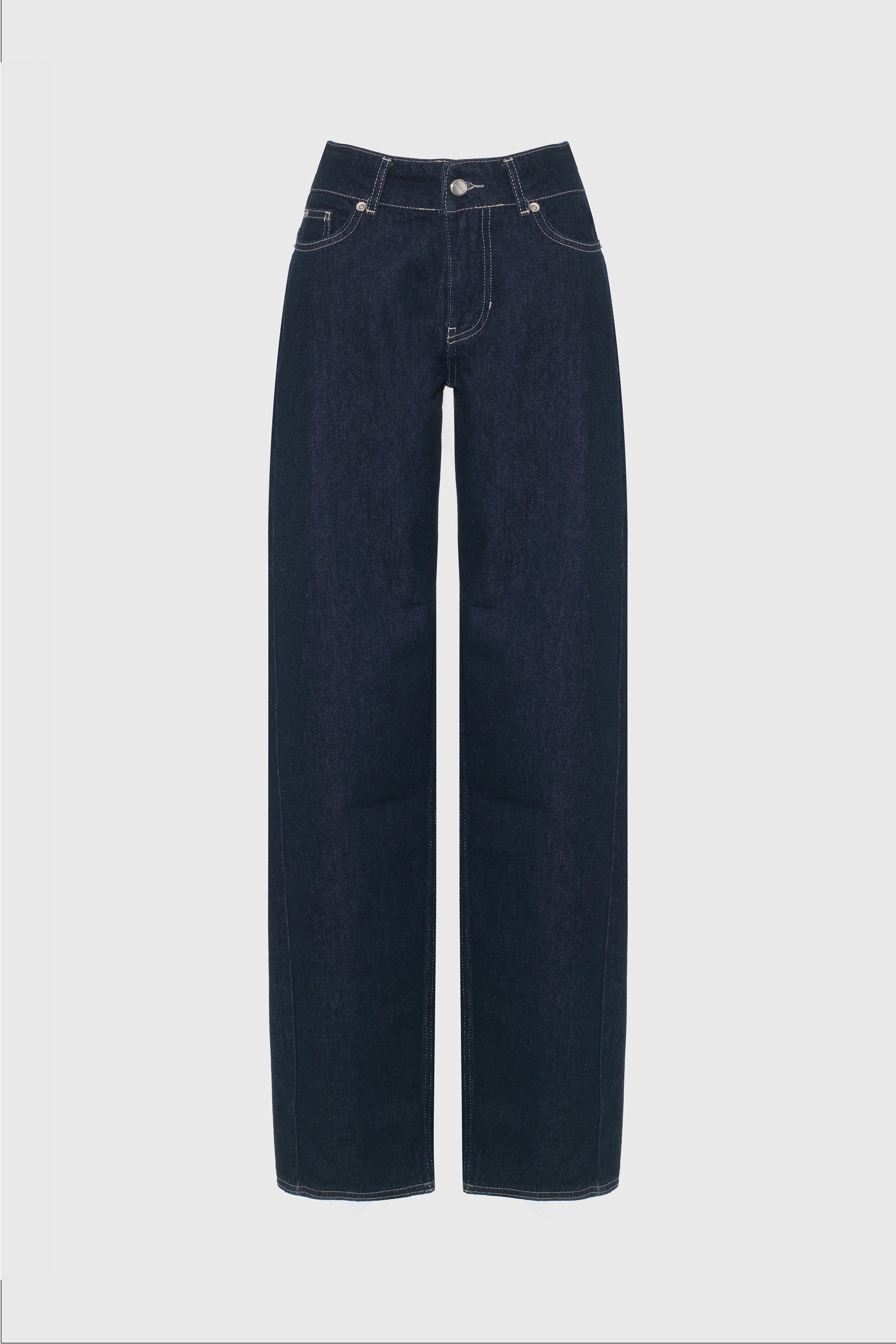 Joan Soft Barrel Jeans, Indigo Rinse – Peachy Den