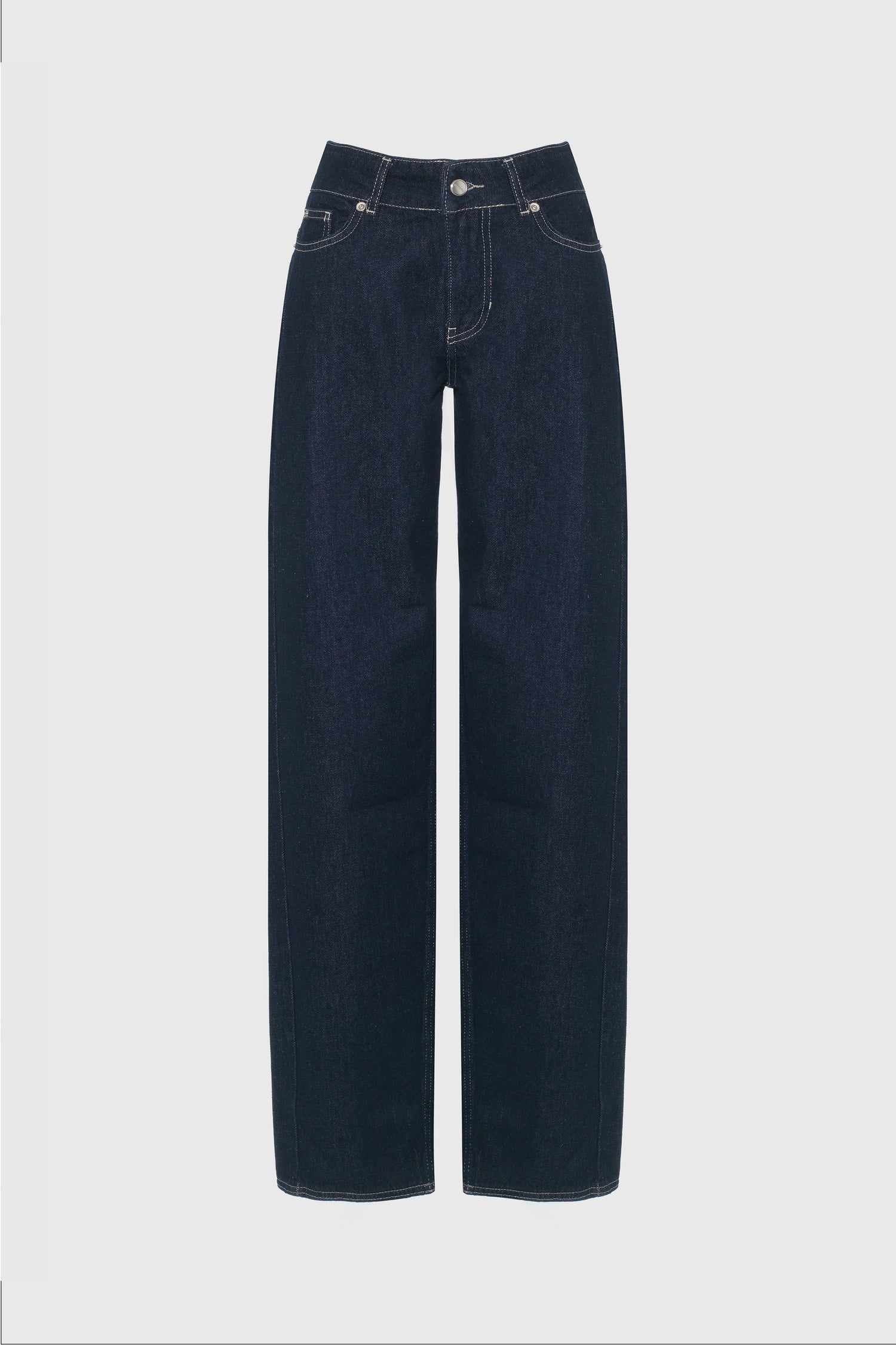 Joan Soft Barrel Jeans, Indigo Rinse