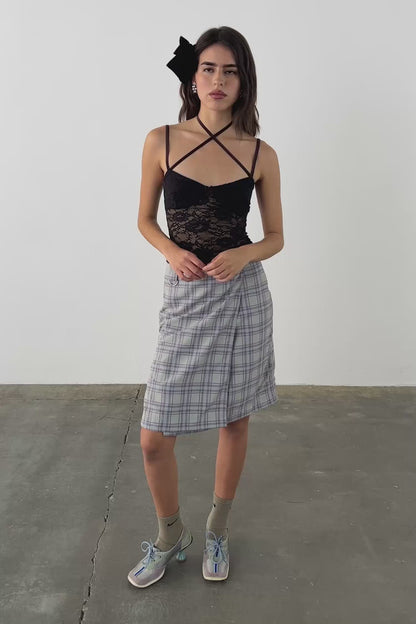 The Mimi Midi Skirt, Net Multi